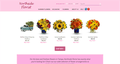 Desktop Screenshot of northsidefloristtampa.com